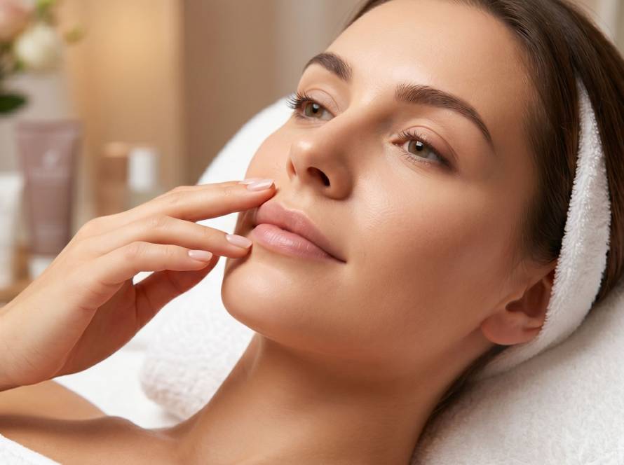 Professionelle Epilation der Oberlippe für langanhaltend glatte Haut bei Epitime Cologne.